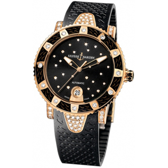 ユリスナルダン コピー 8106-101EC-3C/22 Lady Marine Diver Starry Night レディス 腕時計